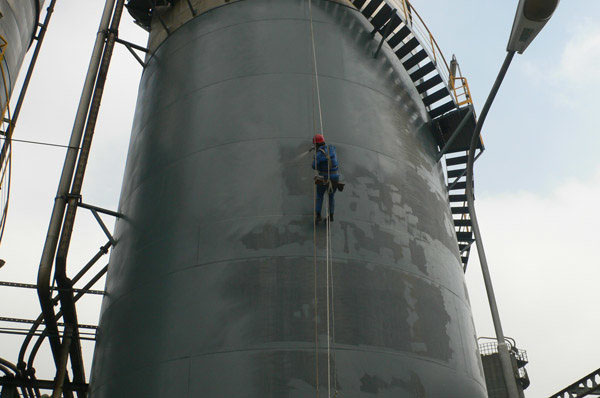 煙囪防腐之煙道與煙囪接口處的防腐如何處理？